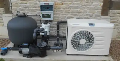 electric heater installation services with connected outdoor heating system equipment in Flagstaff, AZ