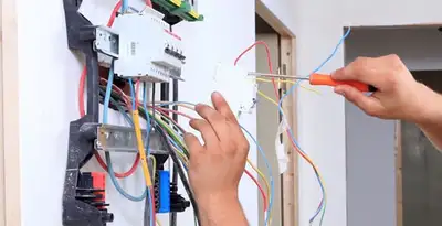 electrician services performing residential electrical panel wiring in Flagstaff, AZ