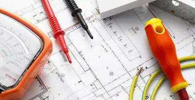 licensed electrician planning and testing electrical systems using professional tools in Flagstaff, AZ