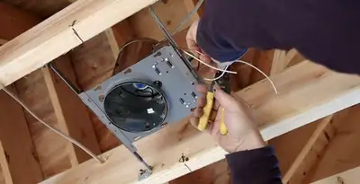 Professional recessed lighting installation with electrical wiring by licensed electricians in Flagstaff, AZ