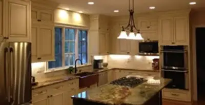 Recessed lighting installation enhancing interior lighting by professional electricians in Flagstaff, AZ