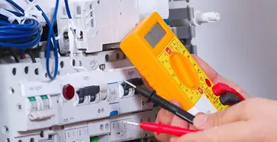 Residential electrician testing home electrical panel for safety and performance in Flagstaff, AZ