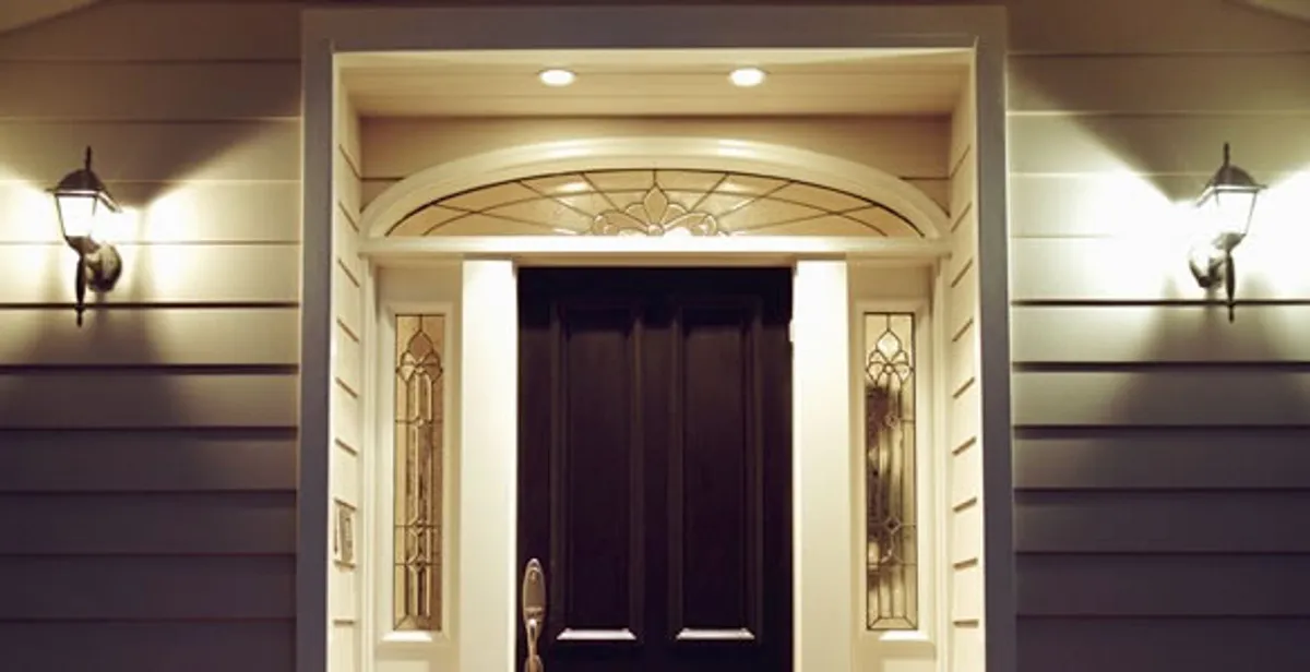 security light installation services with professionally installed entryway lighting in Flagstaff, AZ